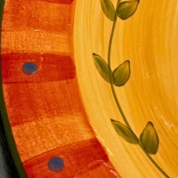 Pfaltzgraff Napoli Hand Painted Dinner Plates (Set of 4) – Minor Chips - Picture 3 of 5